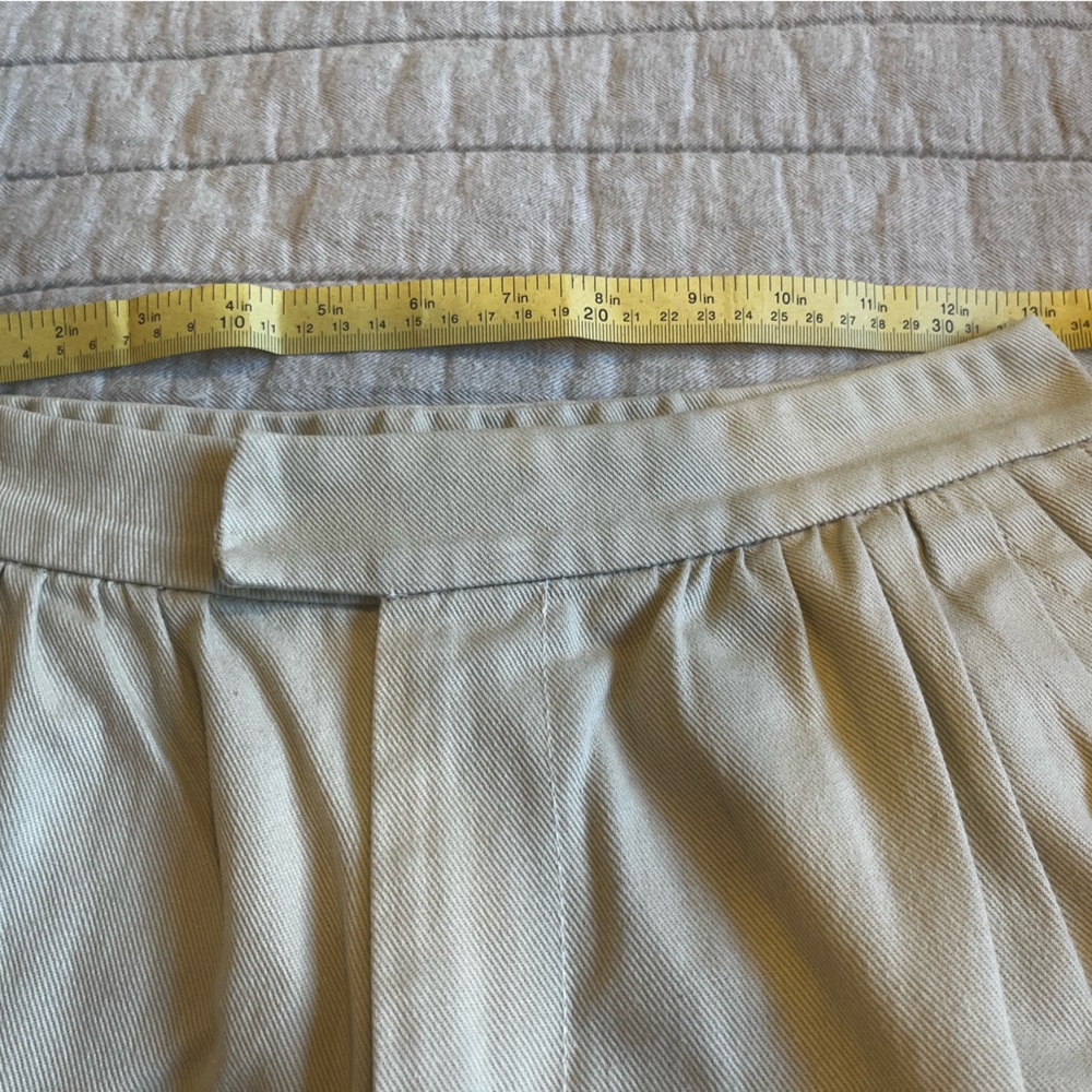 Warm NY custom palazzo pant in beige. Size: 26. Never worn. - Picture 9 of 11